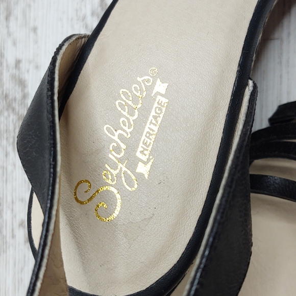 🟪NWOT Anthro Seychelles Huarache Wedge Sandal - Picture 16 of 16